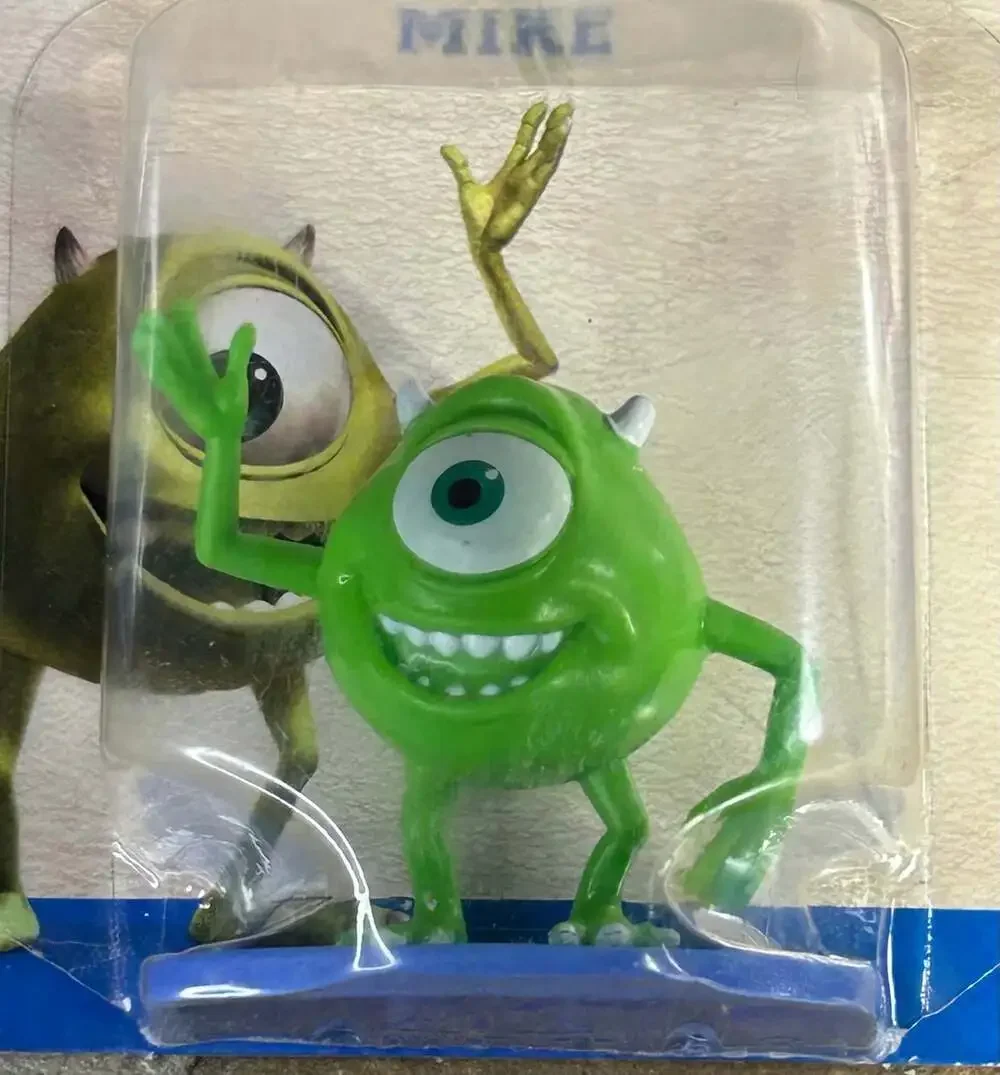 Monsters Inc Boo, Sully, Mike and Randal Cake topper figures Micro Collection